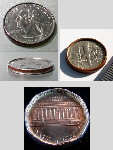 Dryer/Spooned coins